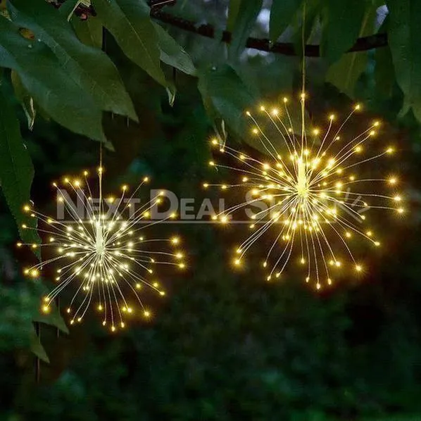 XMAS LED Copper Wire Firework Lights