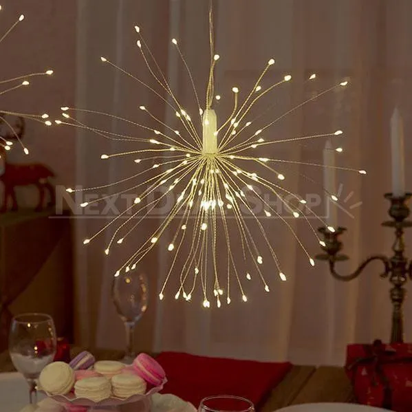 XMAS LED Copper Wire Firework Lights